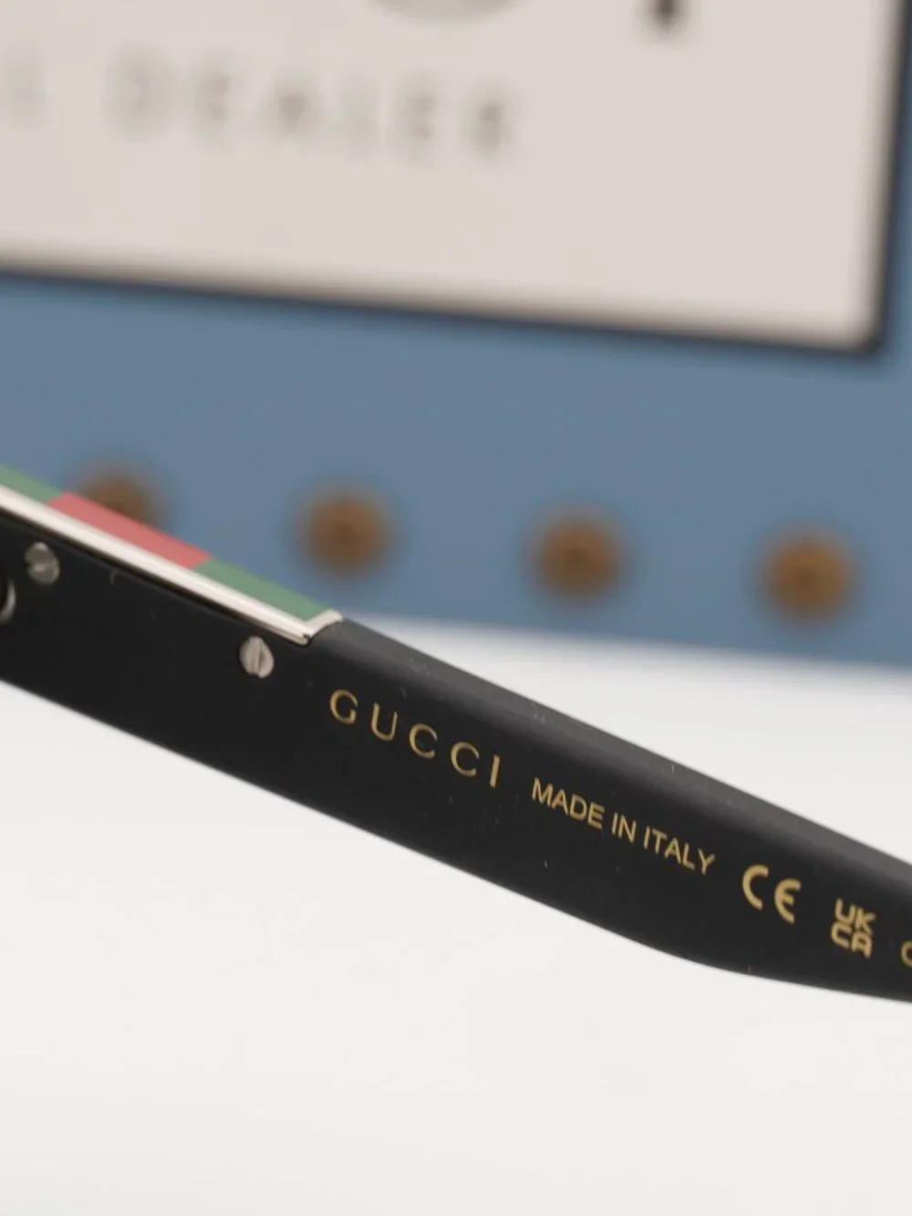 Gucci GG2089S 001 Square Sunglasses - Black\Grey