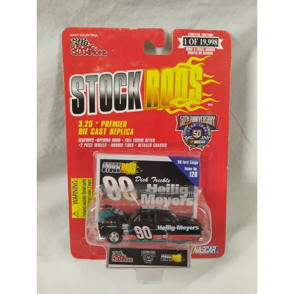 Stock Rods #126‎ Dick Trickle '50 Ford Coupe Heilig Meyers #90 Racing Champions