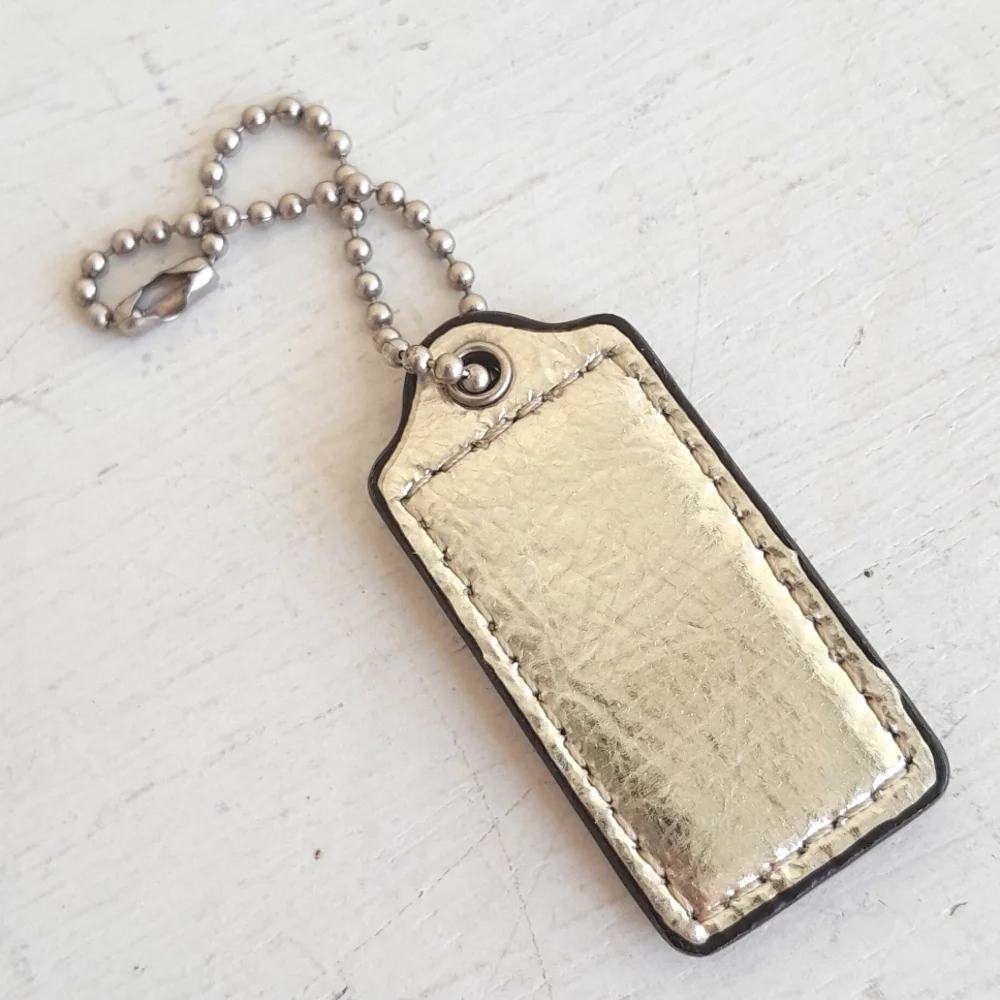 Coach hang tags