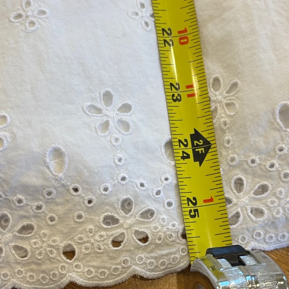 GAP White Eyelet‎ Sundress for Girls - Classic Summer Dress Size S 6-7)
