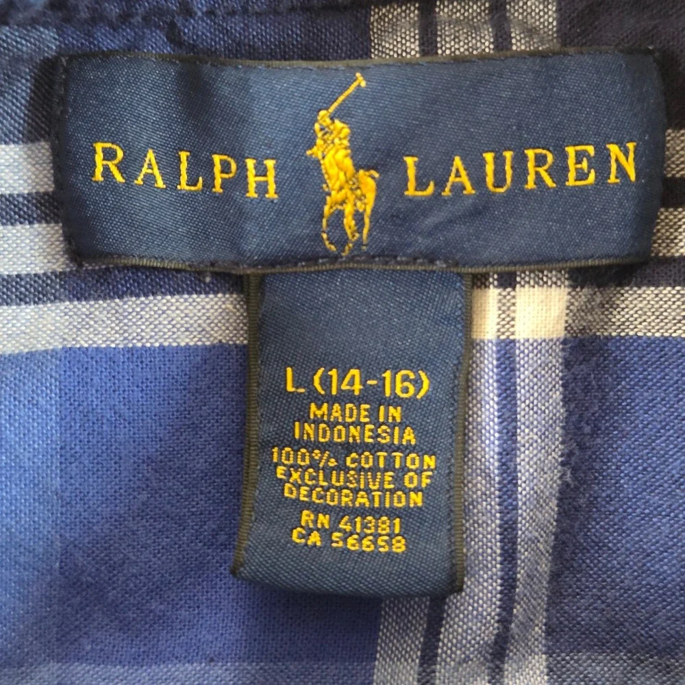Ralph Lauren measurements pit