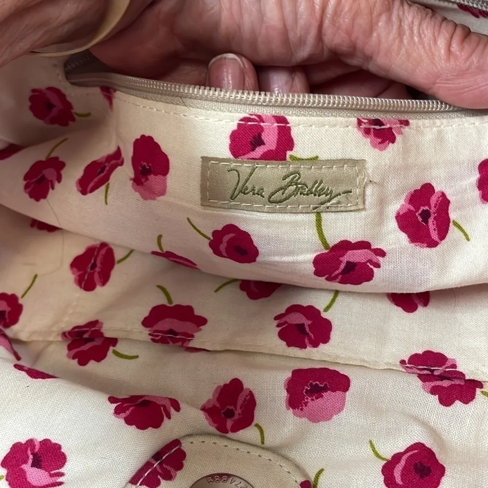 Vera Bradley Make Me Blush Charleston Tote