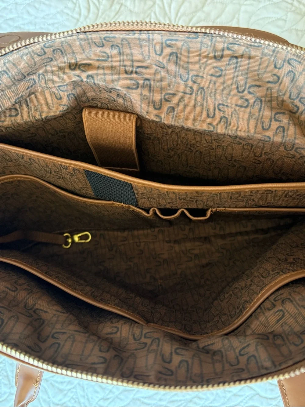 Lipault genuine leather