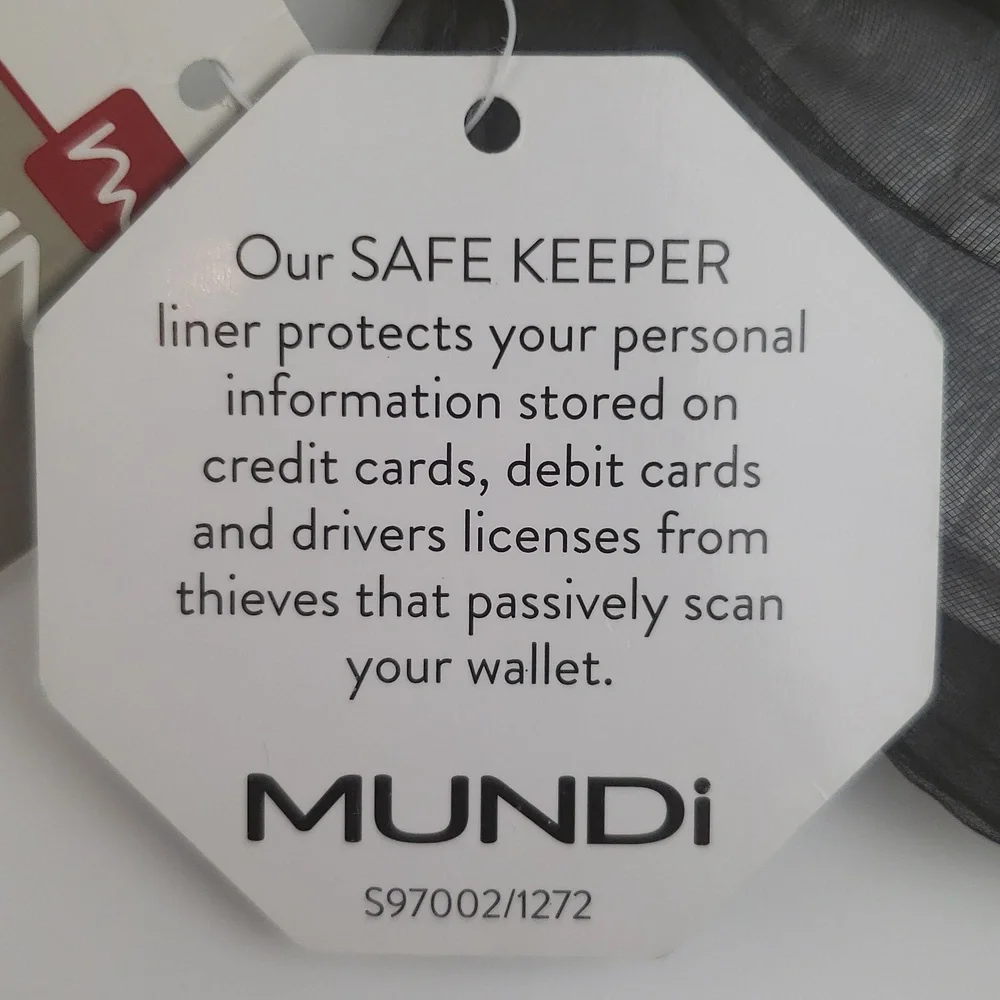 Mundi RFID All Charged Up NWT Smartphone Case & Backup Battery Bone-Safe Keeper