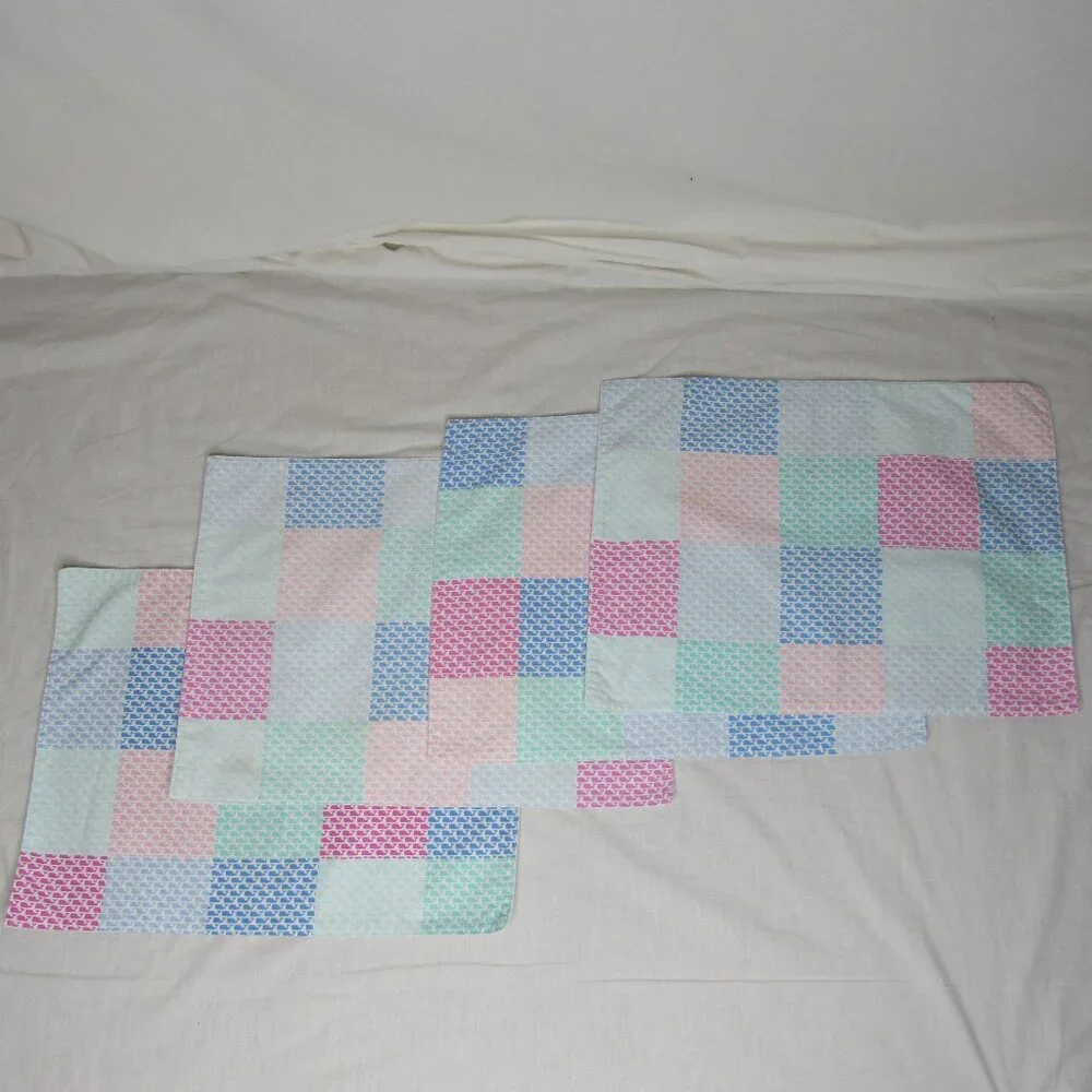 Vineyard Vines Target Patchwork Whale Placemats 4