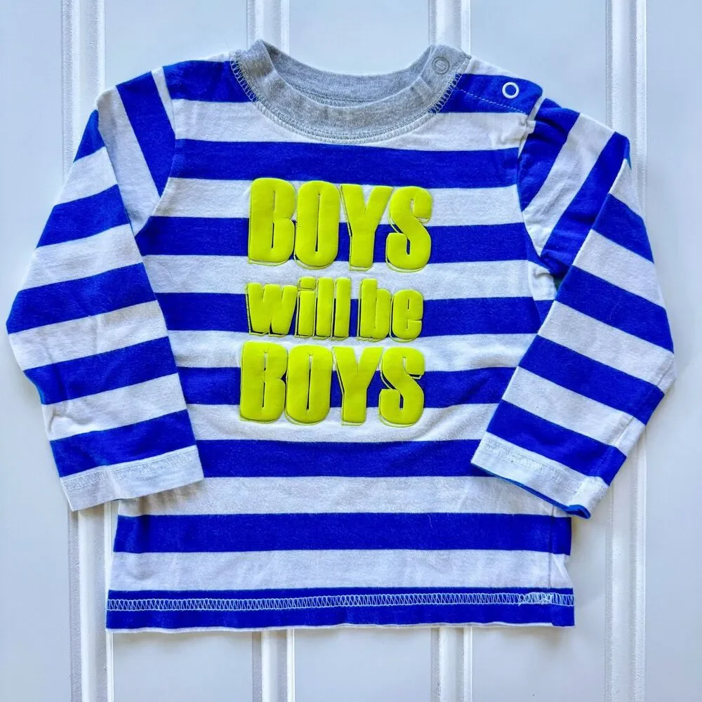 4/$10 - Just One You by Carter's Toddler Boys Cotton Long Sleeve Shirt