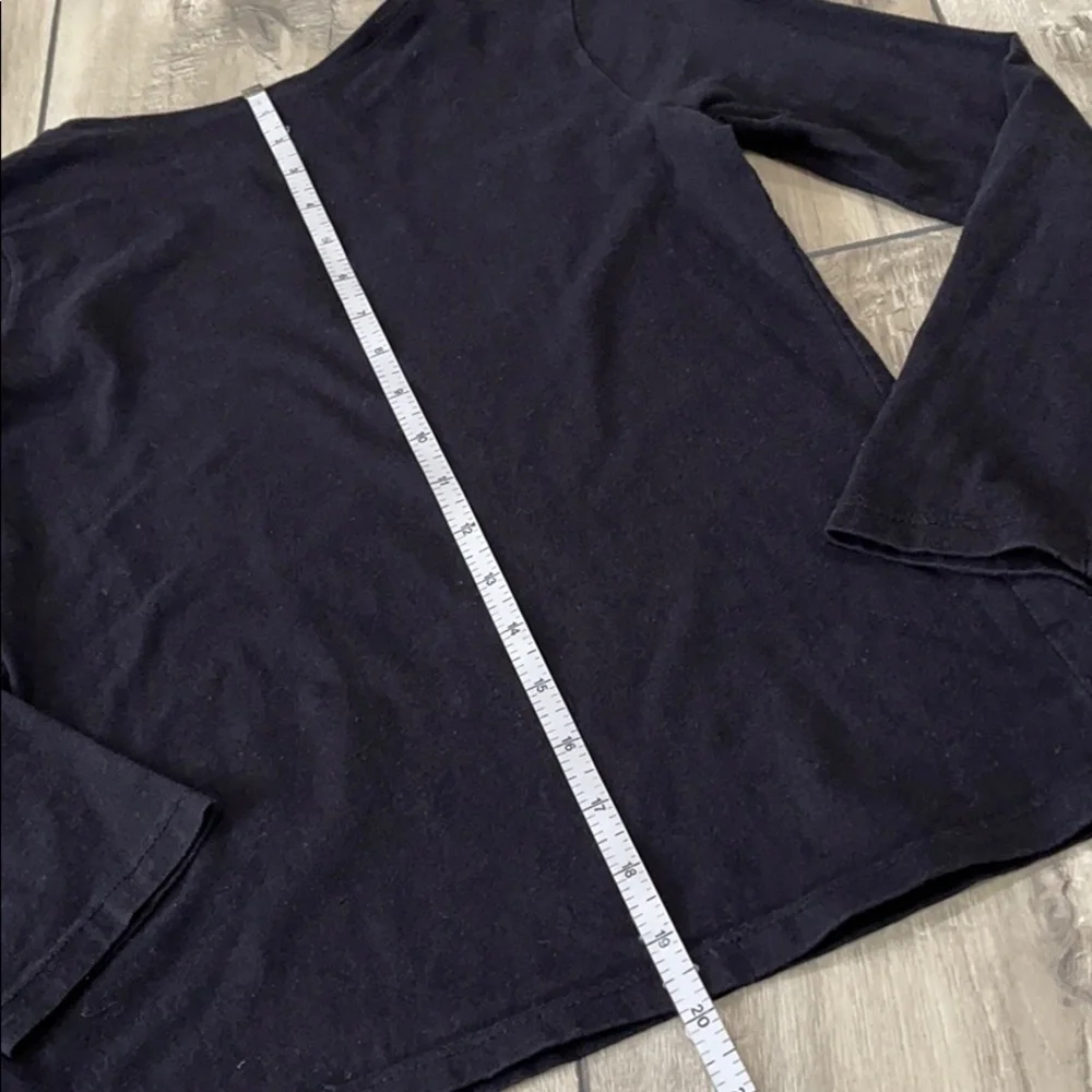 The Children’s Place Girl Black Top Size L (10/12)