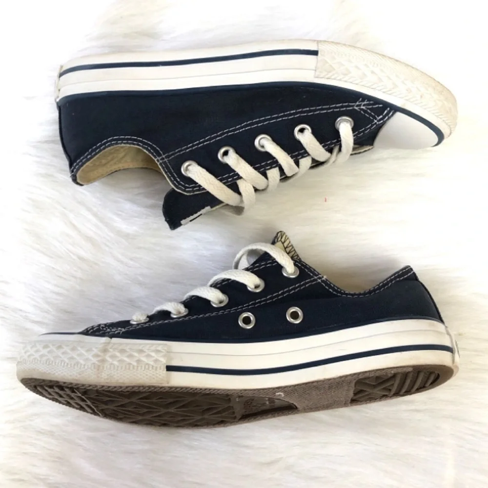 Navy Blue Converse