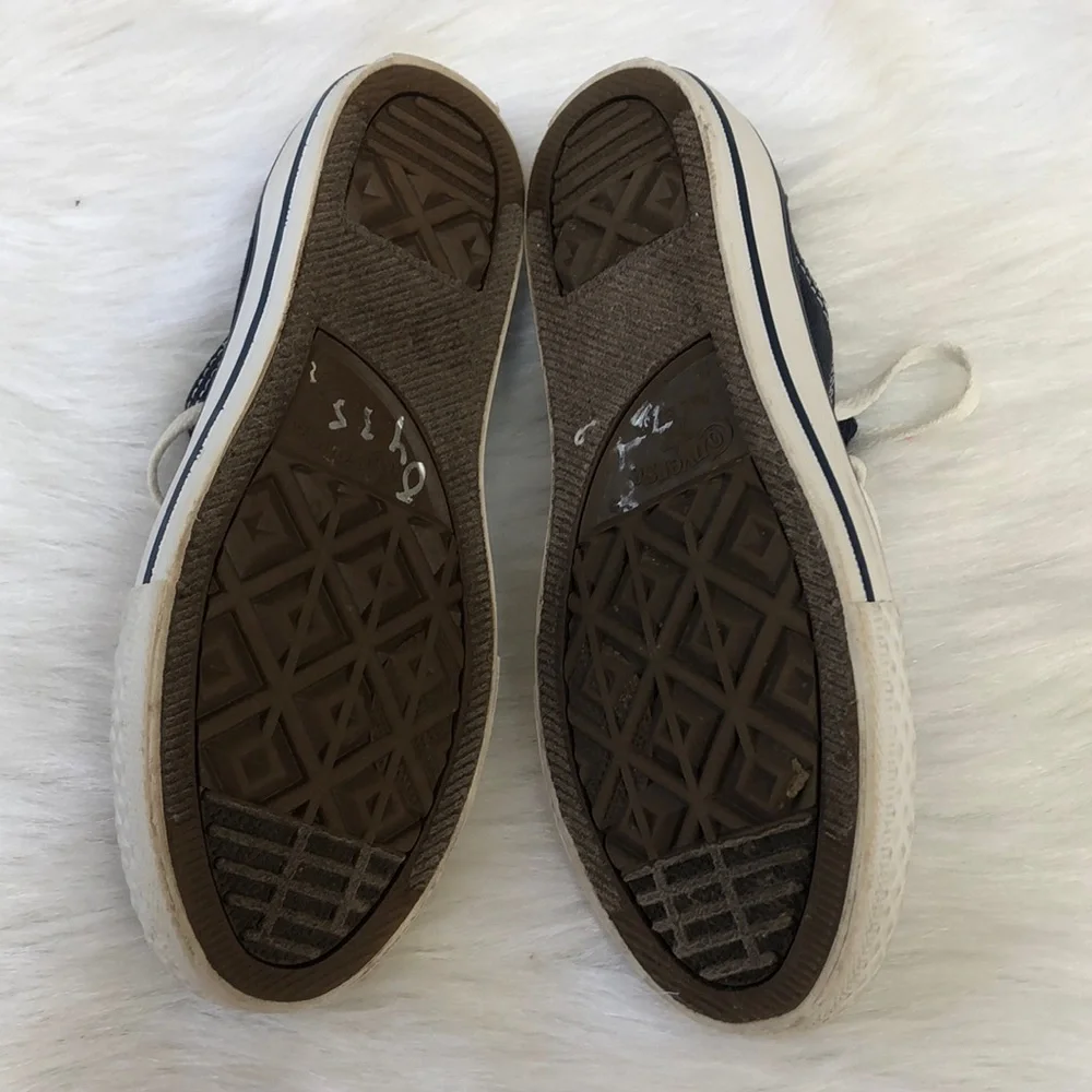 Navy Blue Converse