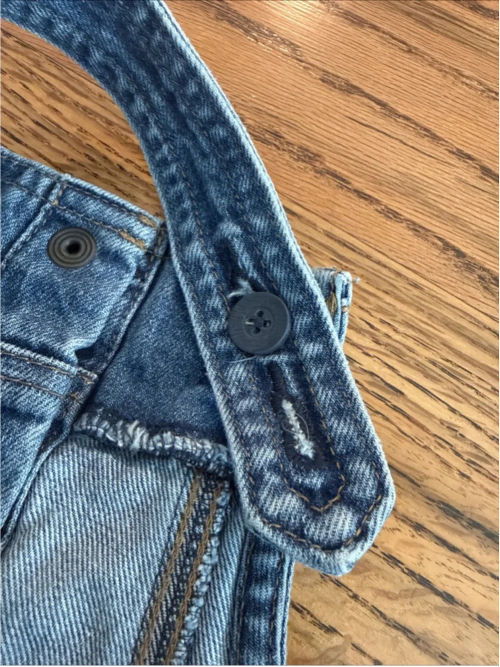 Gap Girls Overall Dresses Size 2T Lot Of 2 Black And Denim
