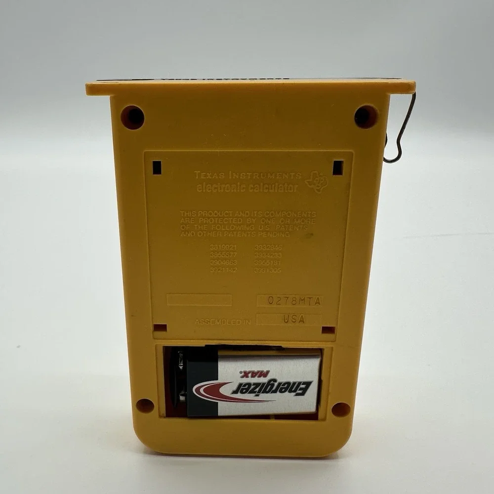 Texas Instruments back works tested