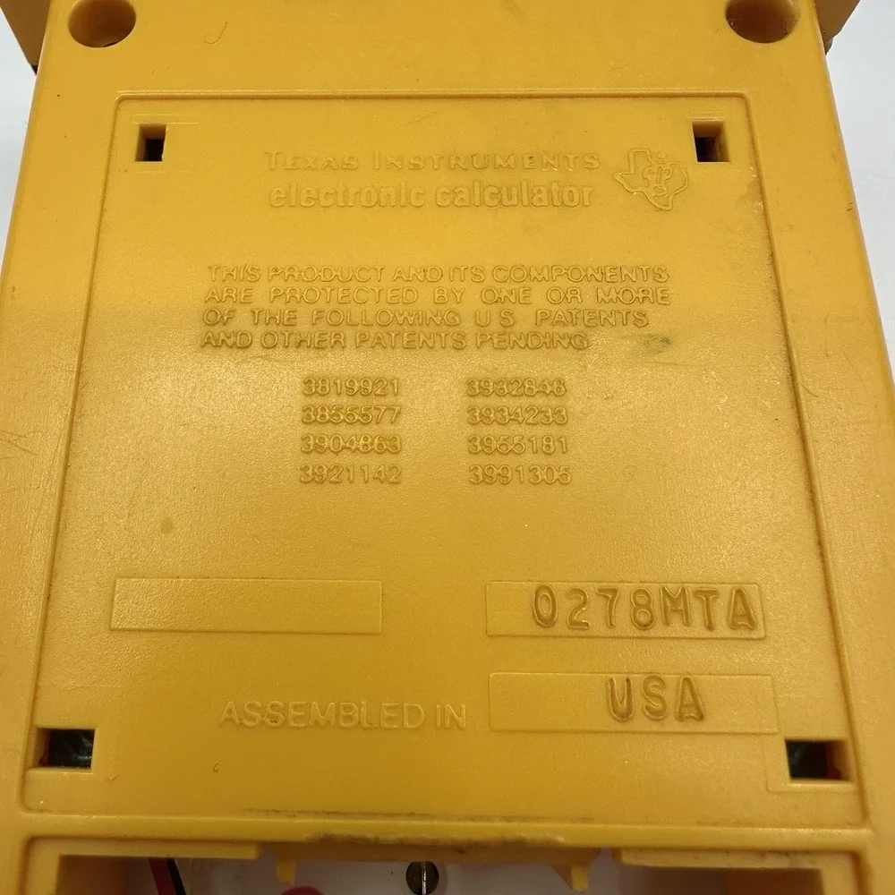 Texas Instruments included tested works