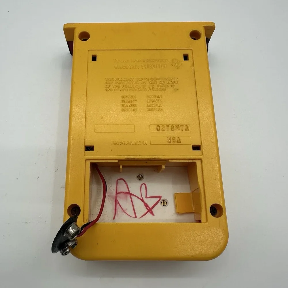 Texas Instruments battery back