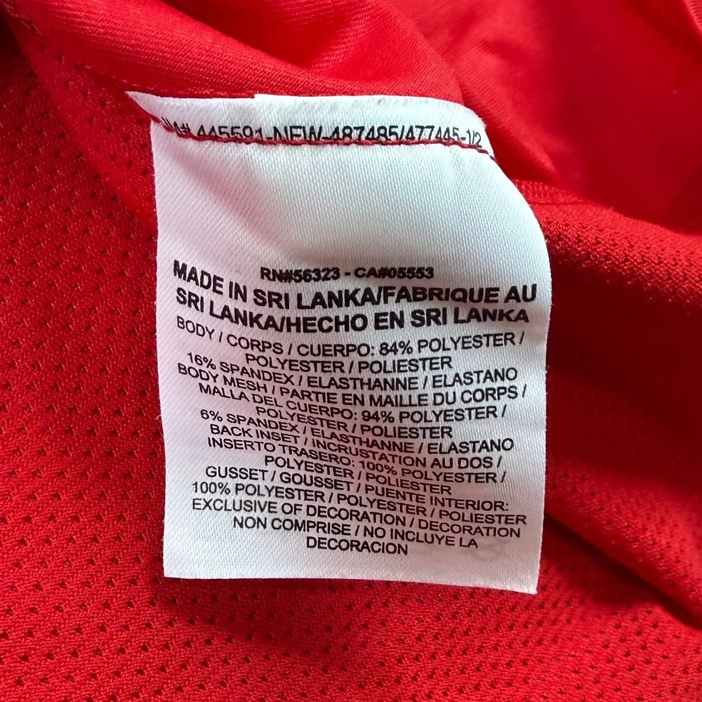 Nike Pro Combat Dri-Fit Mens XL Red Swingman Long Sleeve Compression Shirt