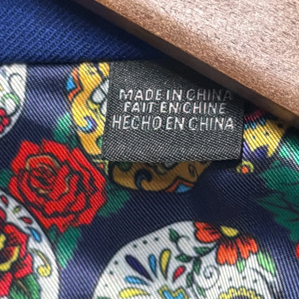 Indochino Custom Suit Mens 46R 43x27 Wool Cashmere Skull Bespoke Luxury Wedding