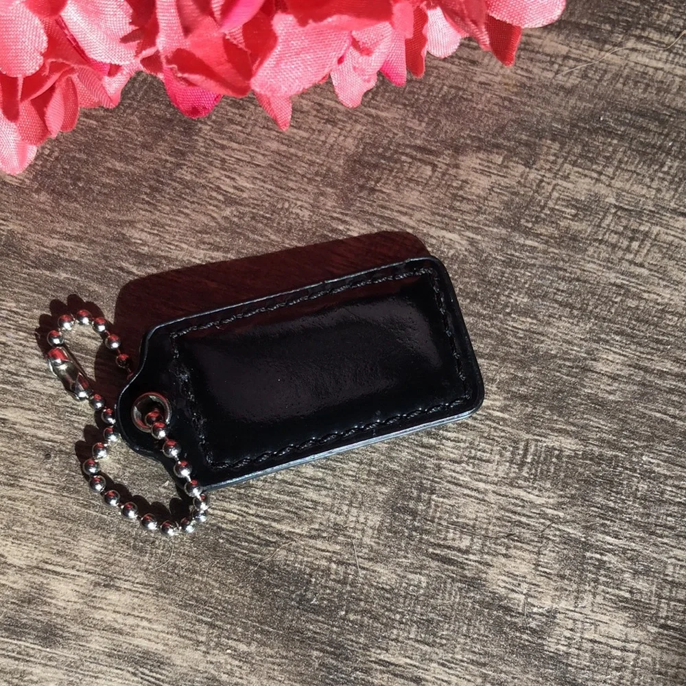 Coach black patent