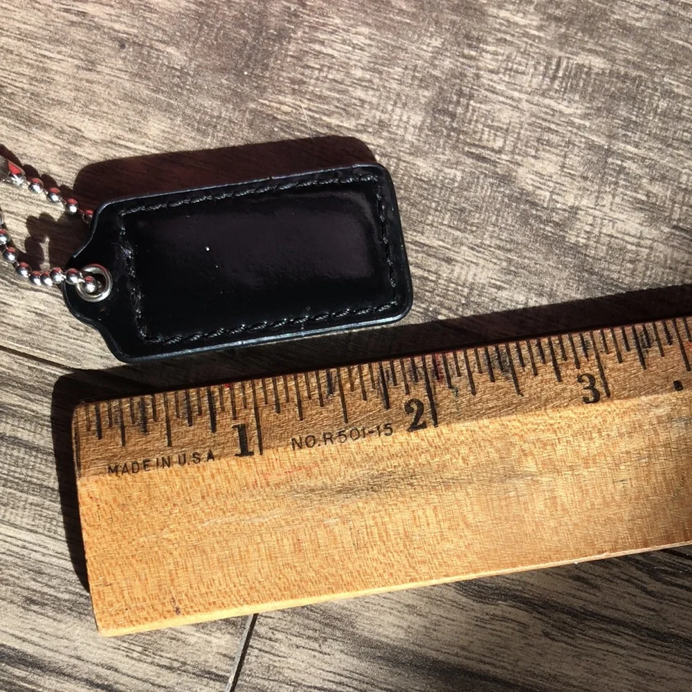 Coach black patent