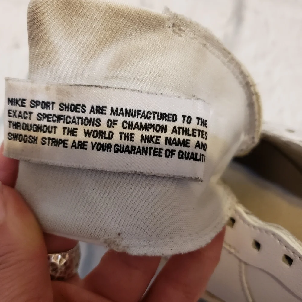 Nike laces as they
