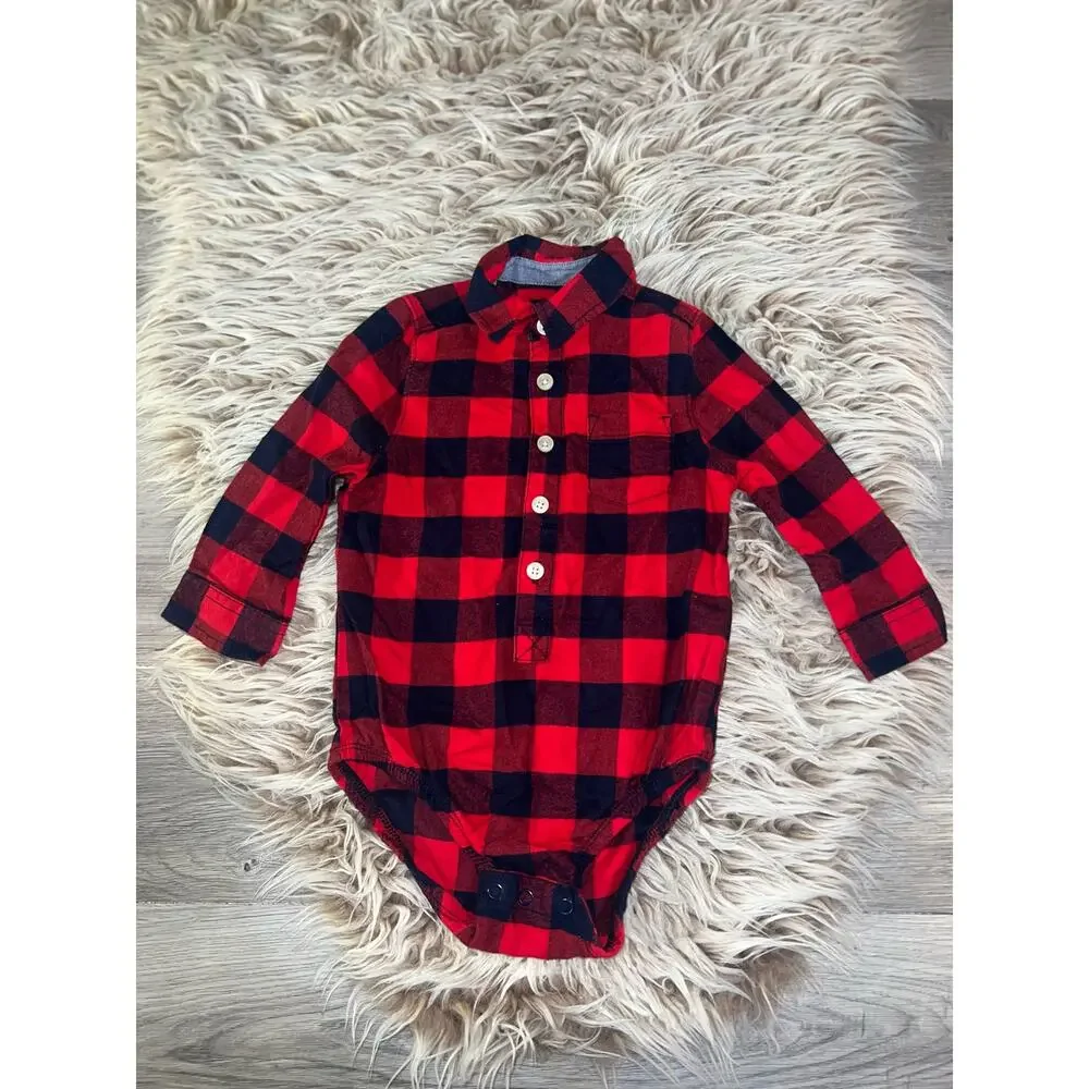 Oshkosh Bgosh Flannel Onnies