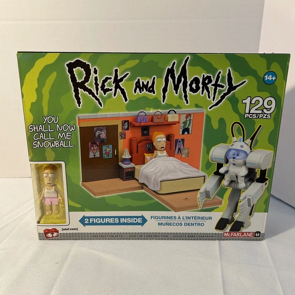 Rick and Morty You Shall Now Call Me Snowball McFarlane Set‎ 129 PCS