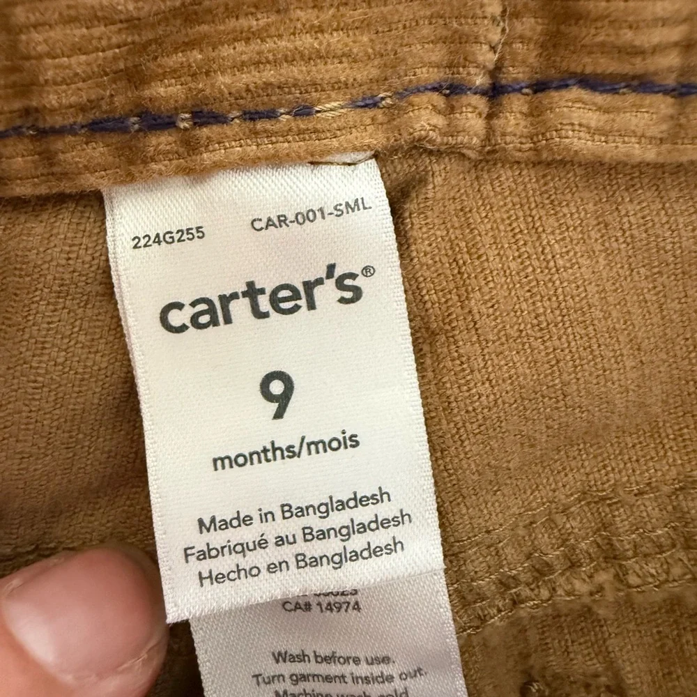 Carter's Brown Corduroy Kids Pants