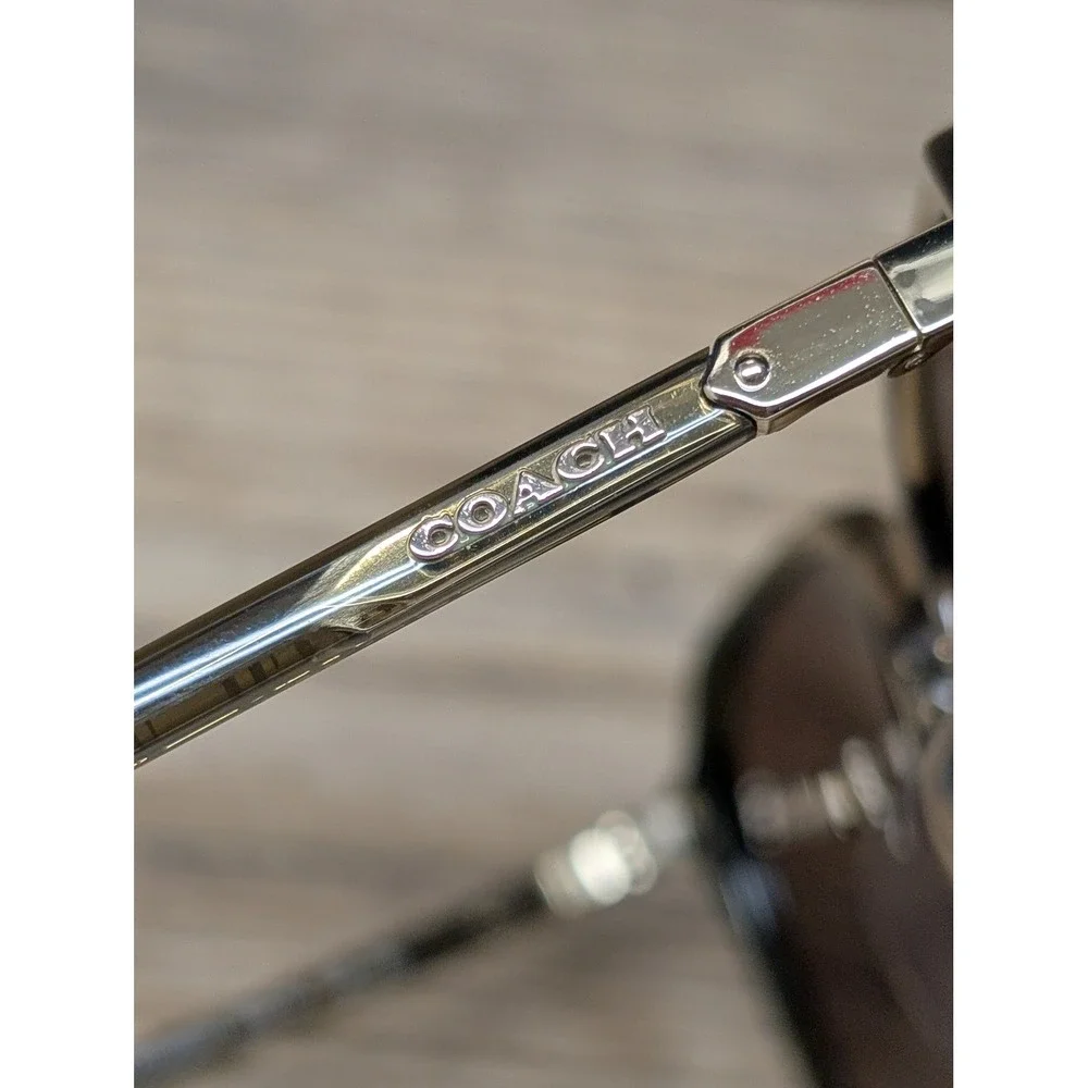 Coach transparent green