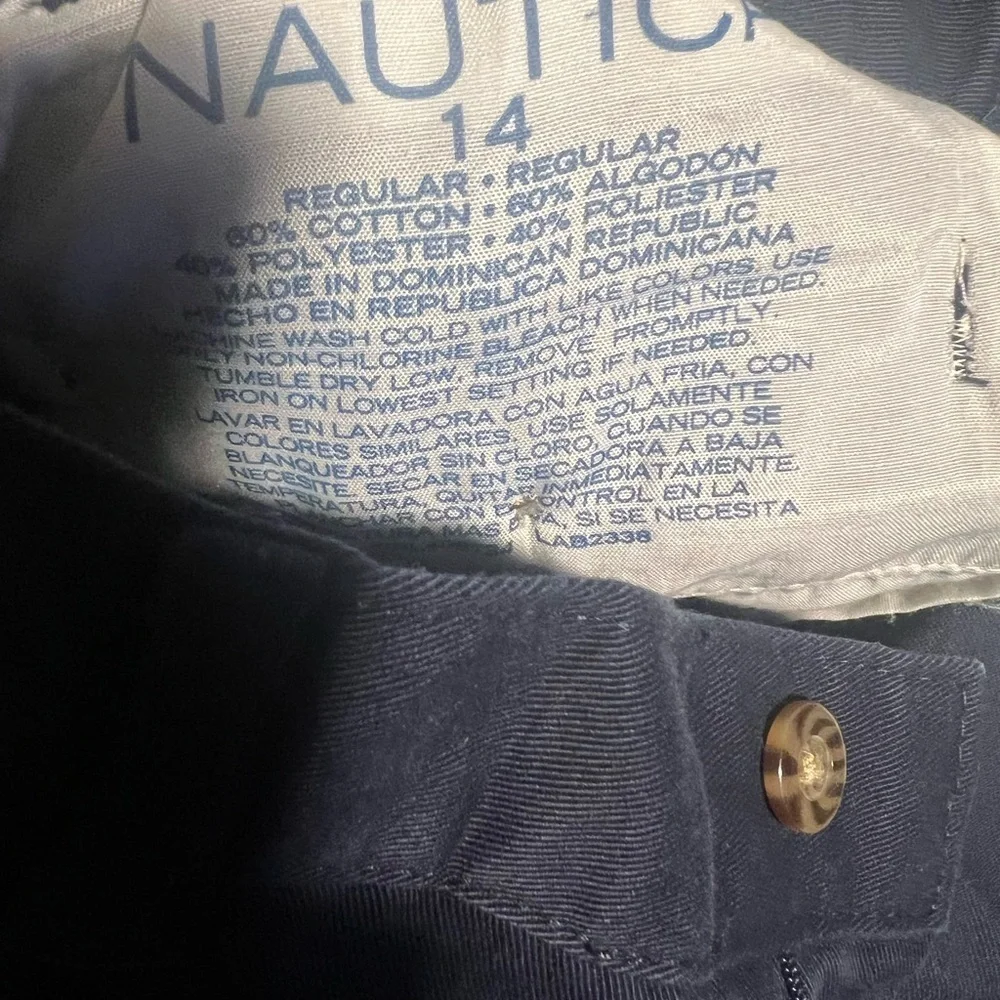 Nautica Kids Navy Blue Dress Pants