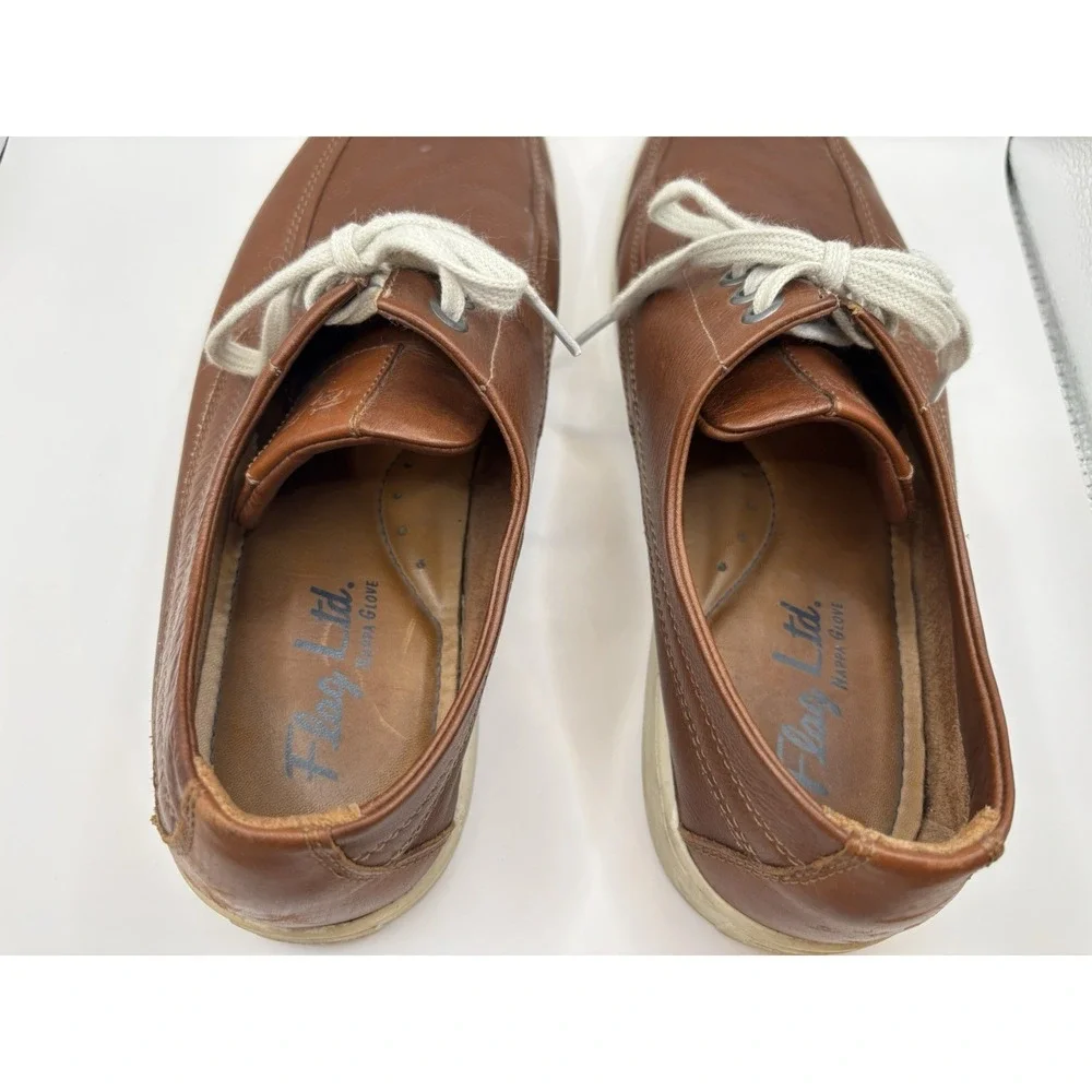 Flag Ltd. Napa Glove Brown Shoes With Laces Size 9