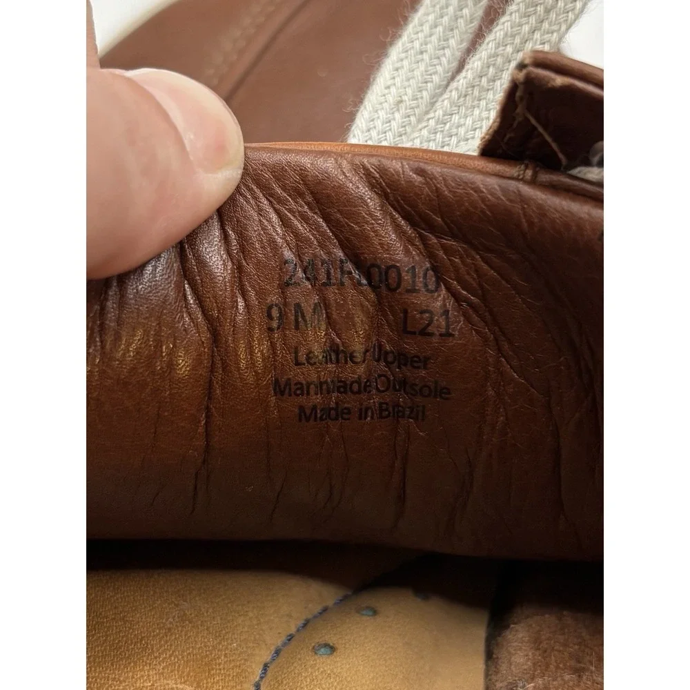 Flag Ltd. Napa Glove Brown Shoes With Laces Size 9