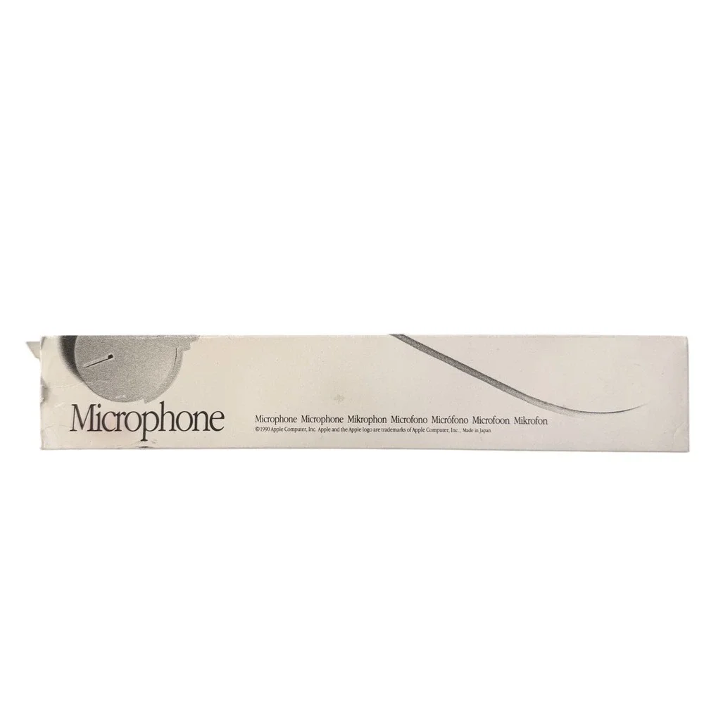 Vintage‎ Apple Macintosh Microphone M9060 – New in Box – 1990s – Rare