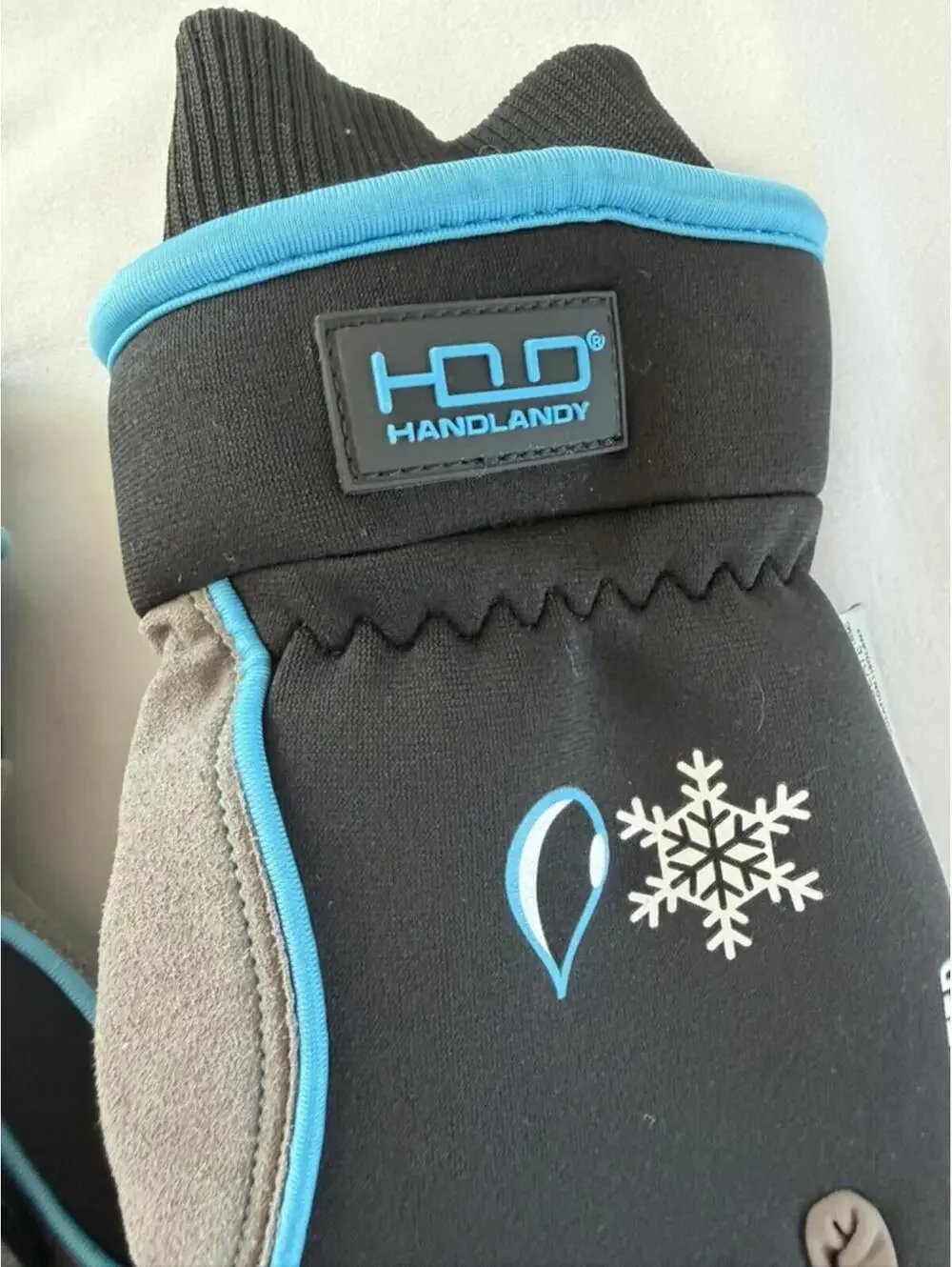Handlandy Unisex Winter Works Work Gloves Waterproof/Insulated Size Large