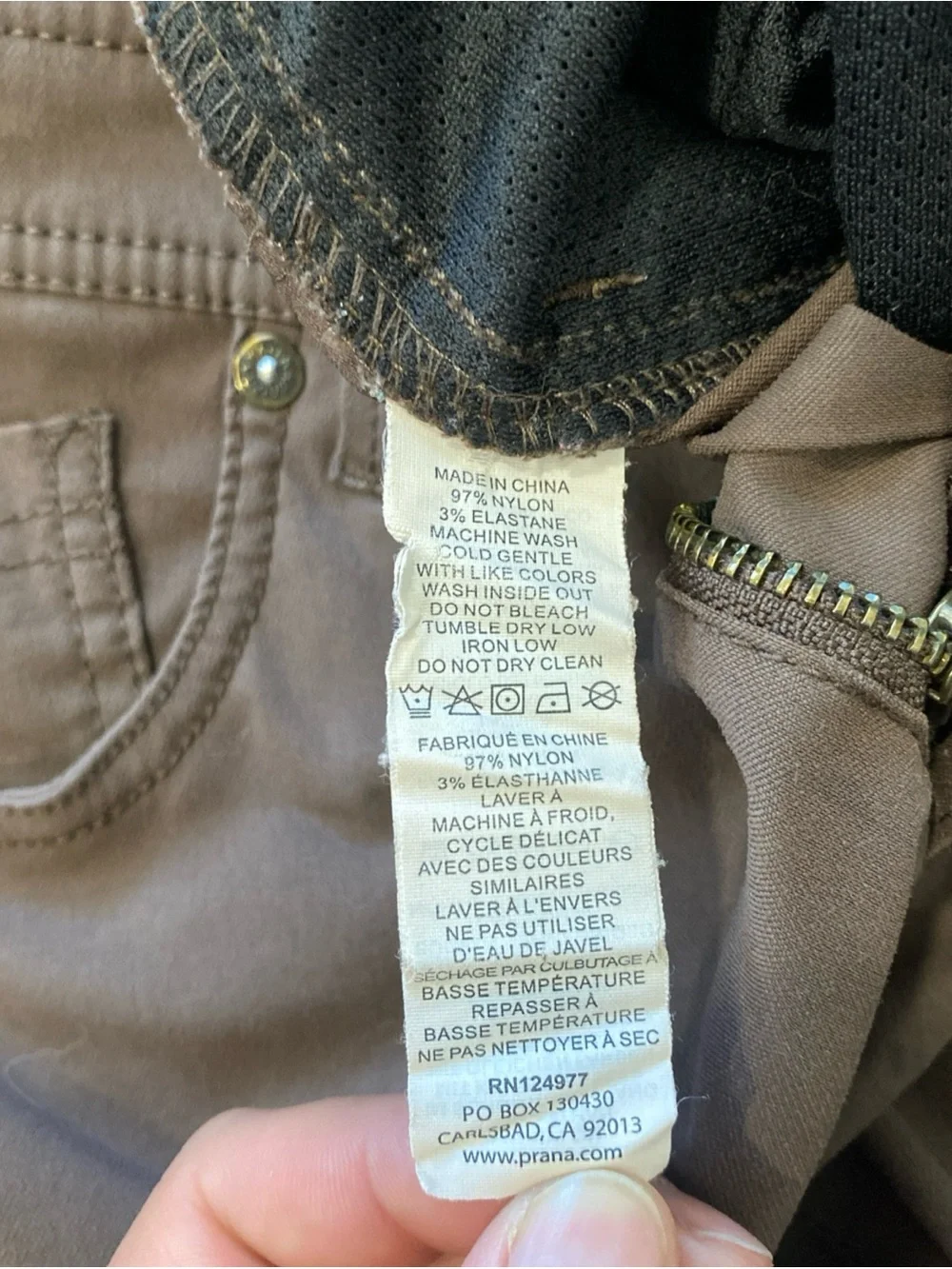 Prana pocket by