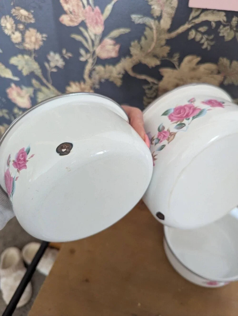 Vintage set white