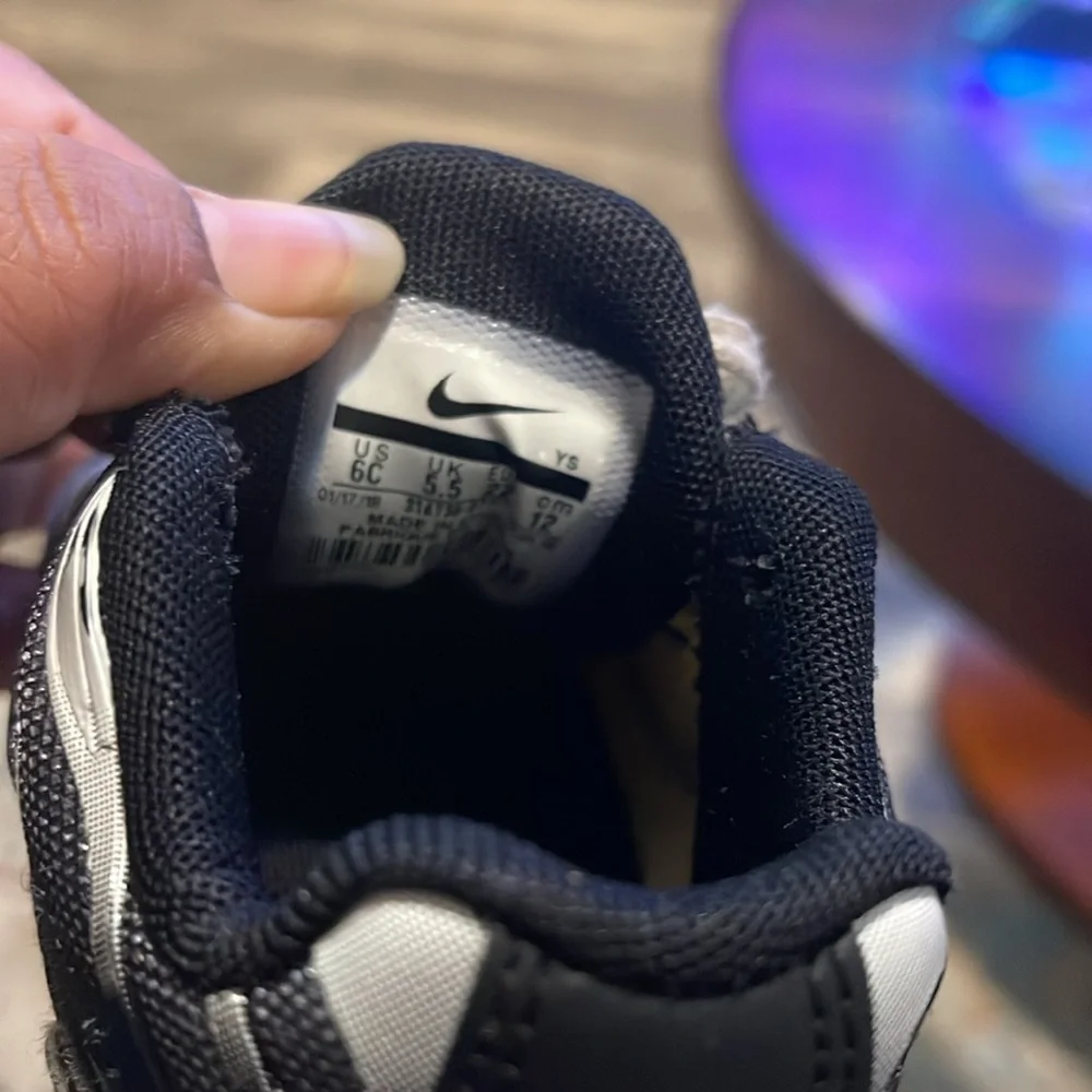 Black‎ and White Athletic Sneakers