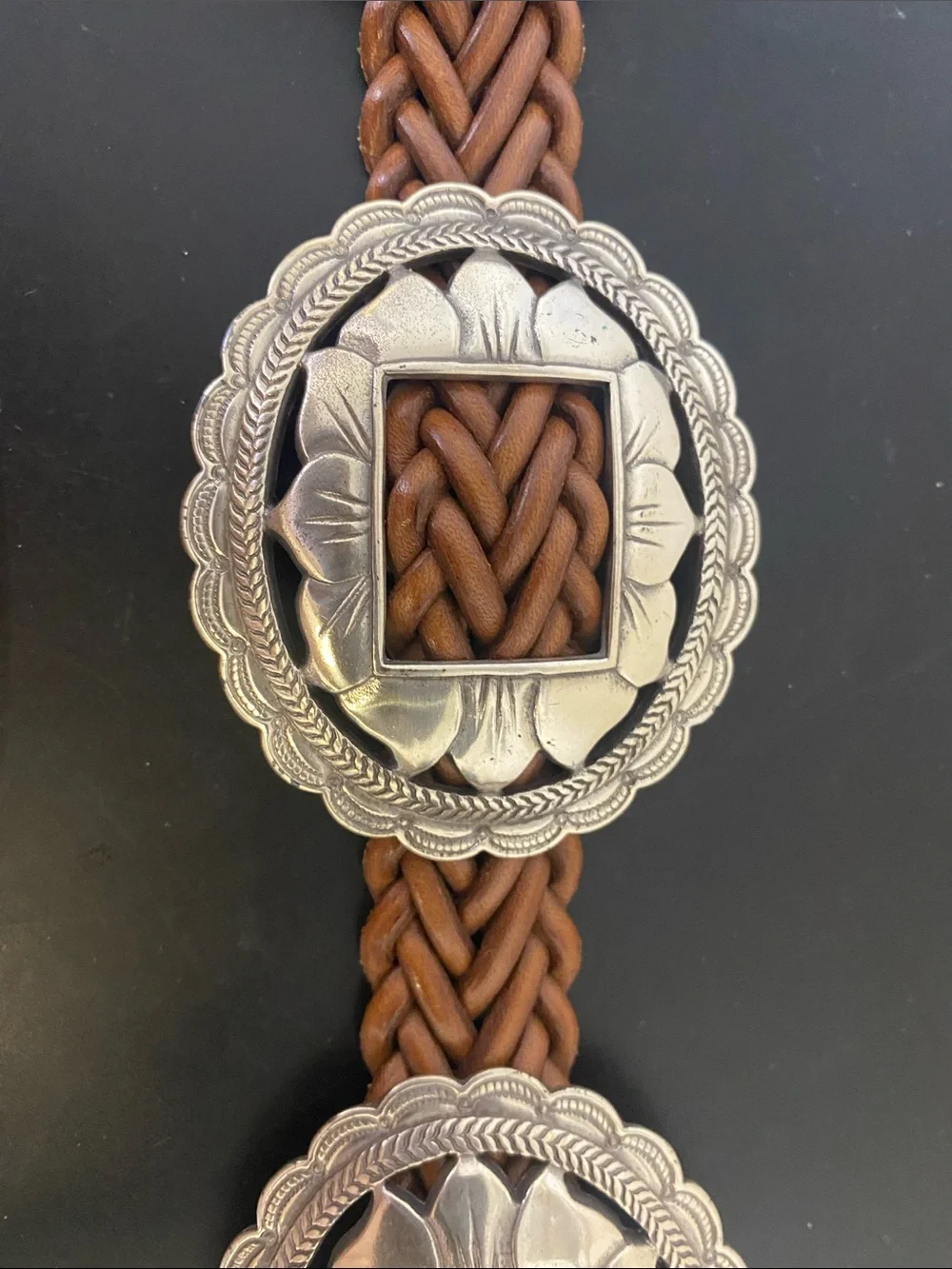 1990s boho braided