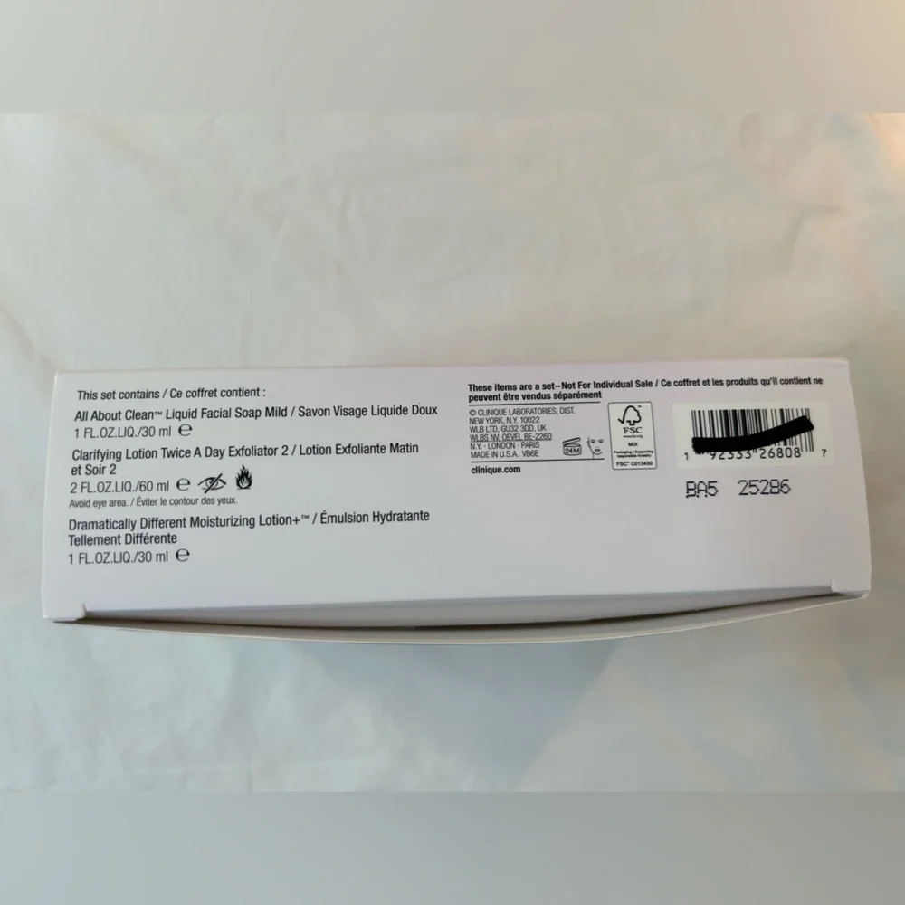 Clinique new never
