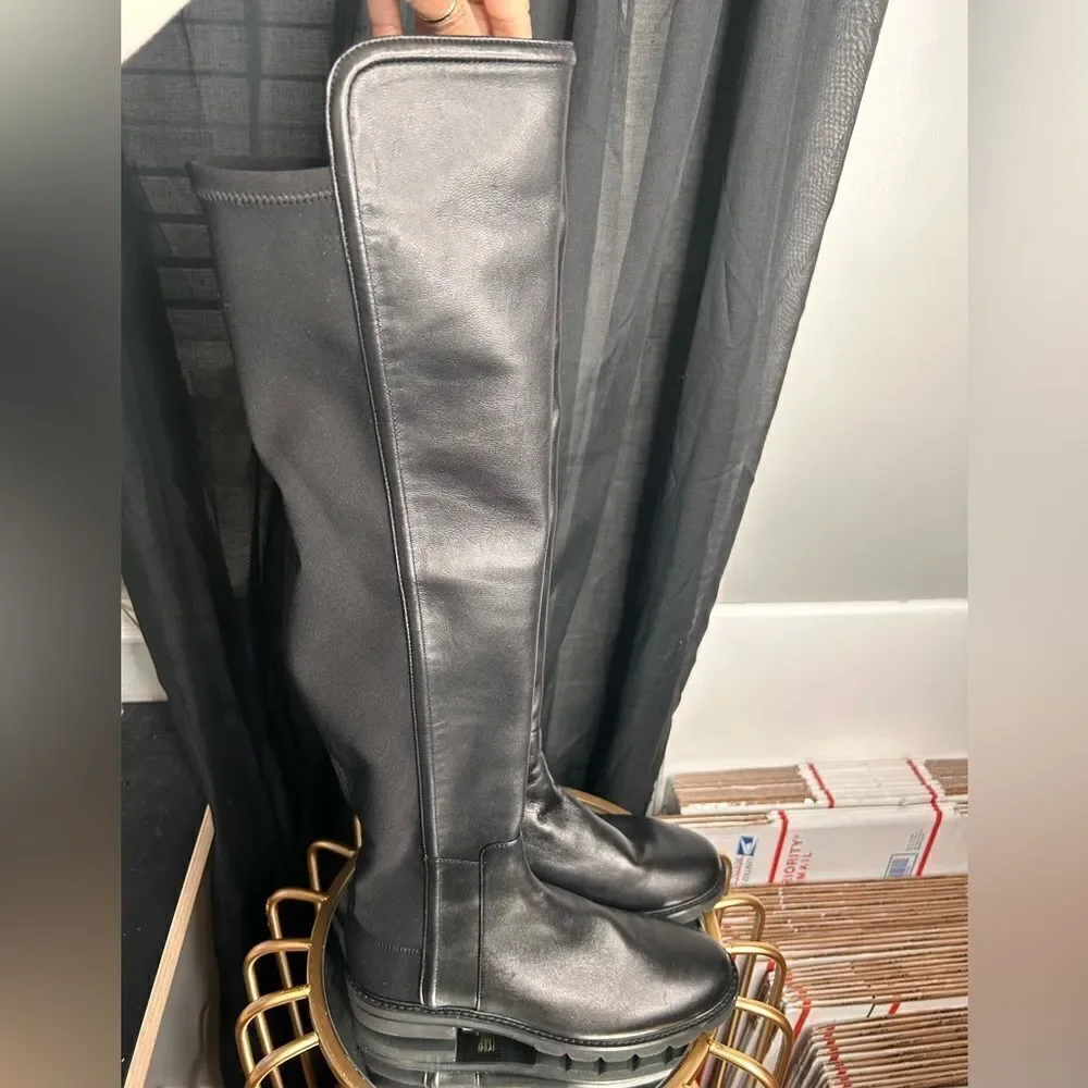 Stuart Weitzman City Stitch Over The Knee Boots NEW