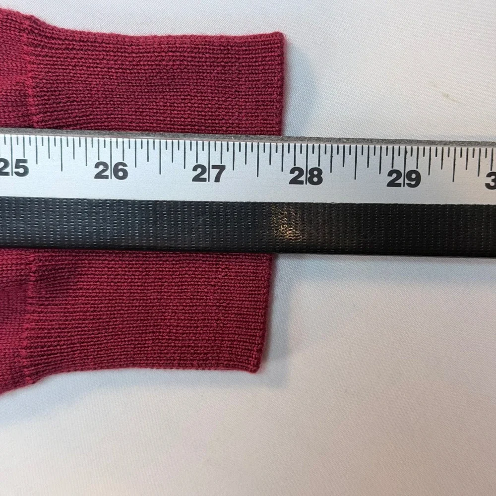 Jos A Bank Traveler Merino Wool Sweater XXL Red V Neck Pullover NWT Professional