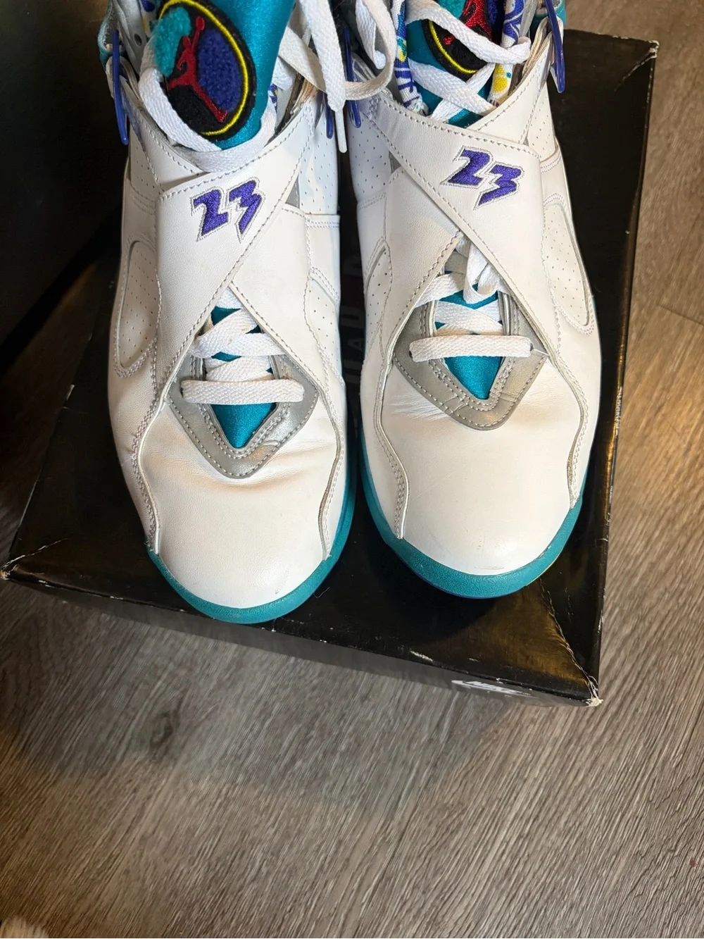 Air Jordan 8 Retro Aqua Size 9.5M