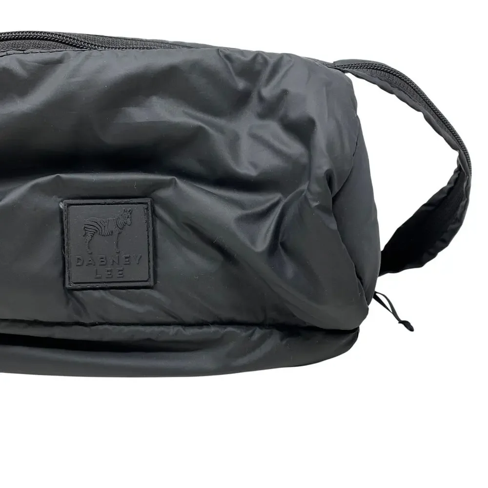 Dabney Lee 3 Pocket Hanging Travel Organizer Cosmetic Toiletry Bag Black