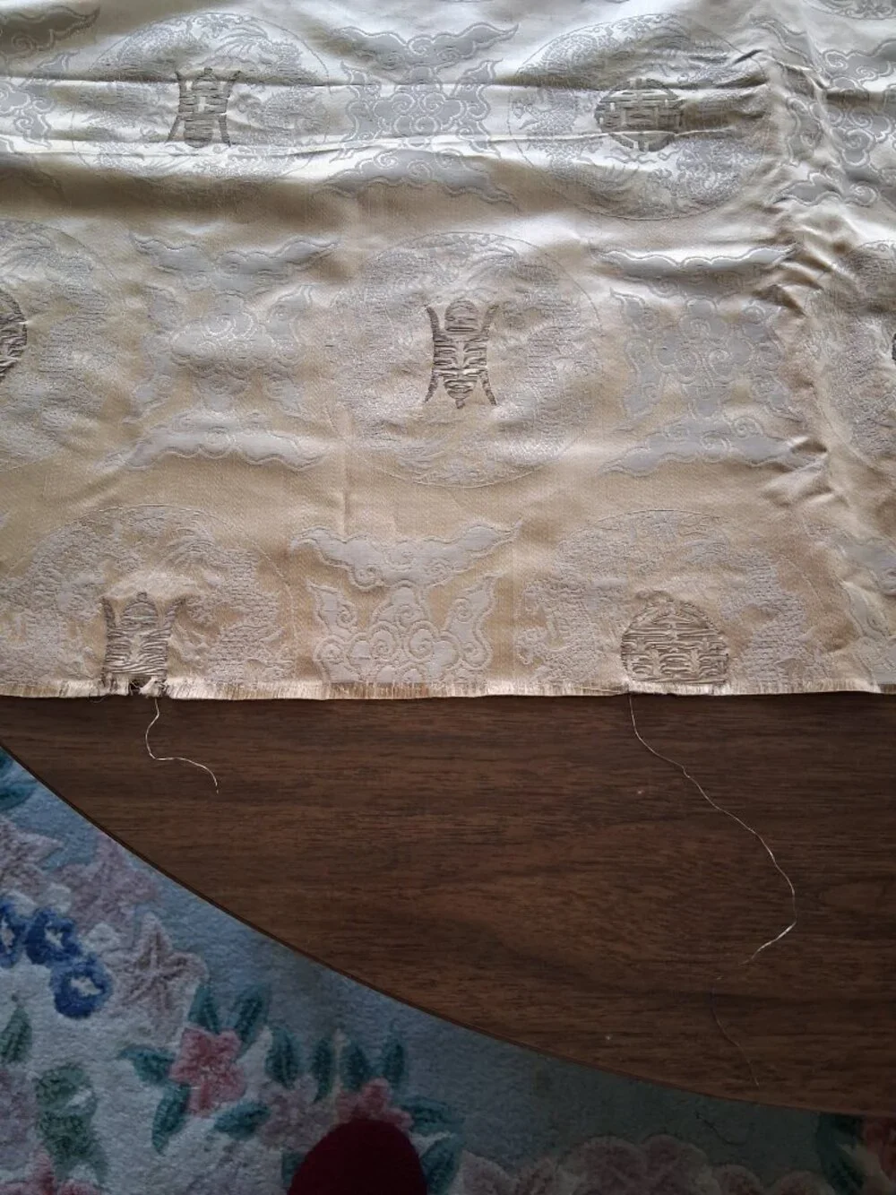 Vintage 30” boho golden