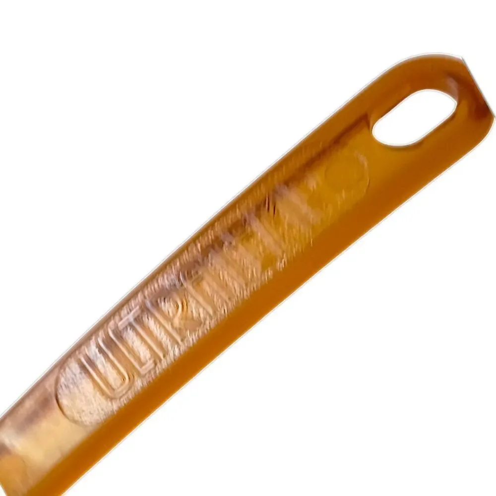 Ultratemp Pie Server Serrated Cake Vintage Translucent Amber Robinson USA Made.‎