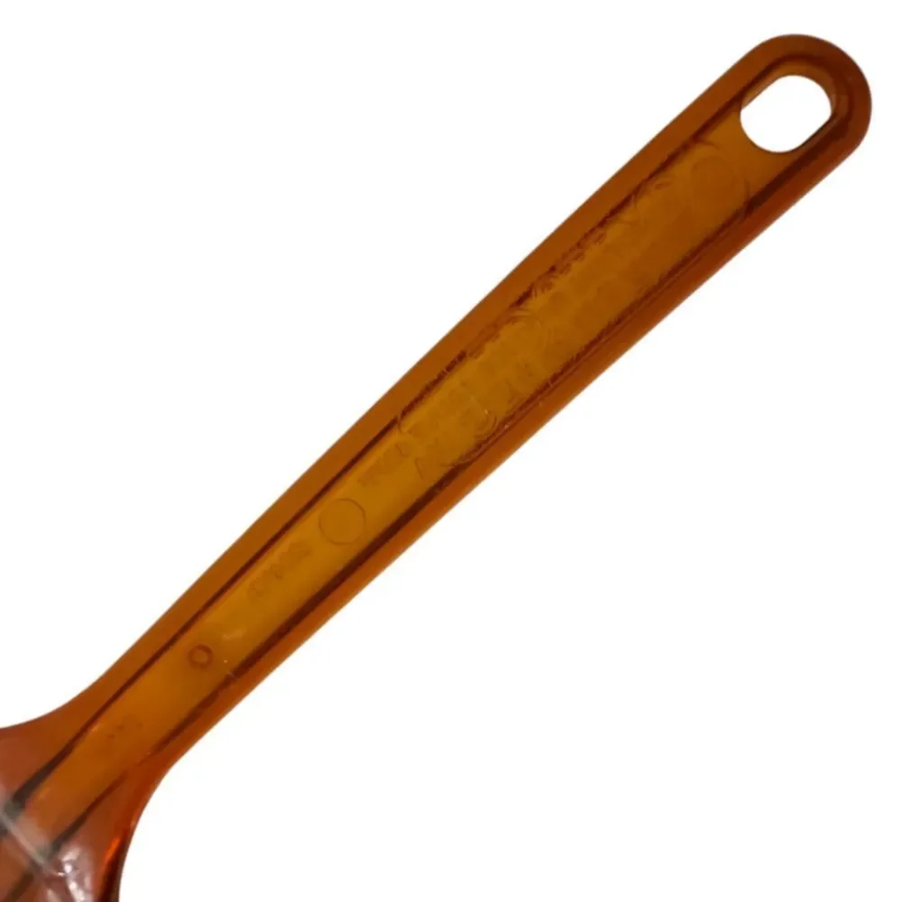 Ultratemp Pie Server Serrated Cake Vintage Translucent Amber Robinson USA Made.‎