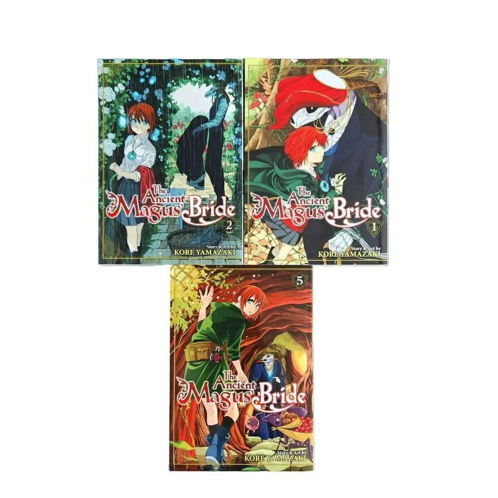 The Ancient Magus Bride Book Lot - 1 - 2 -‎ 5