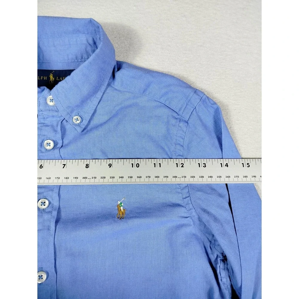 Ralph Lauren shirttail made material
