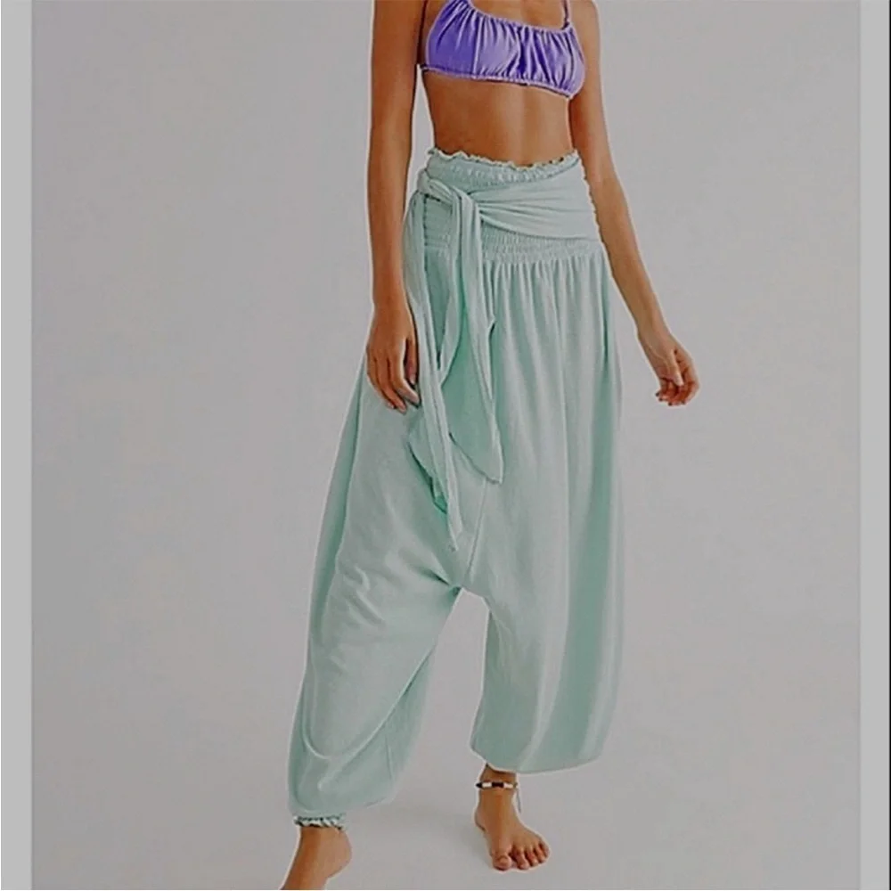 NWOT Free People FP Beach Burgundy Red Just Like That Convertible Jumpsuit