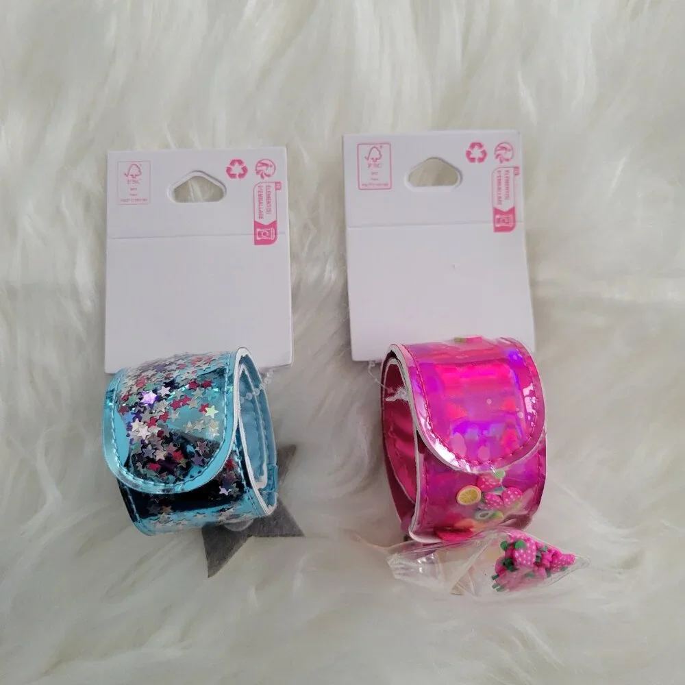 Claire's Slap Bracelet Set