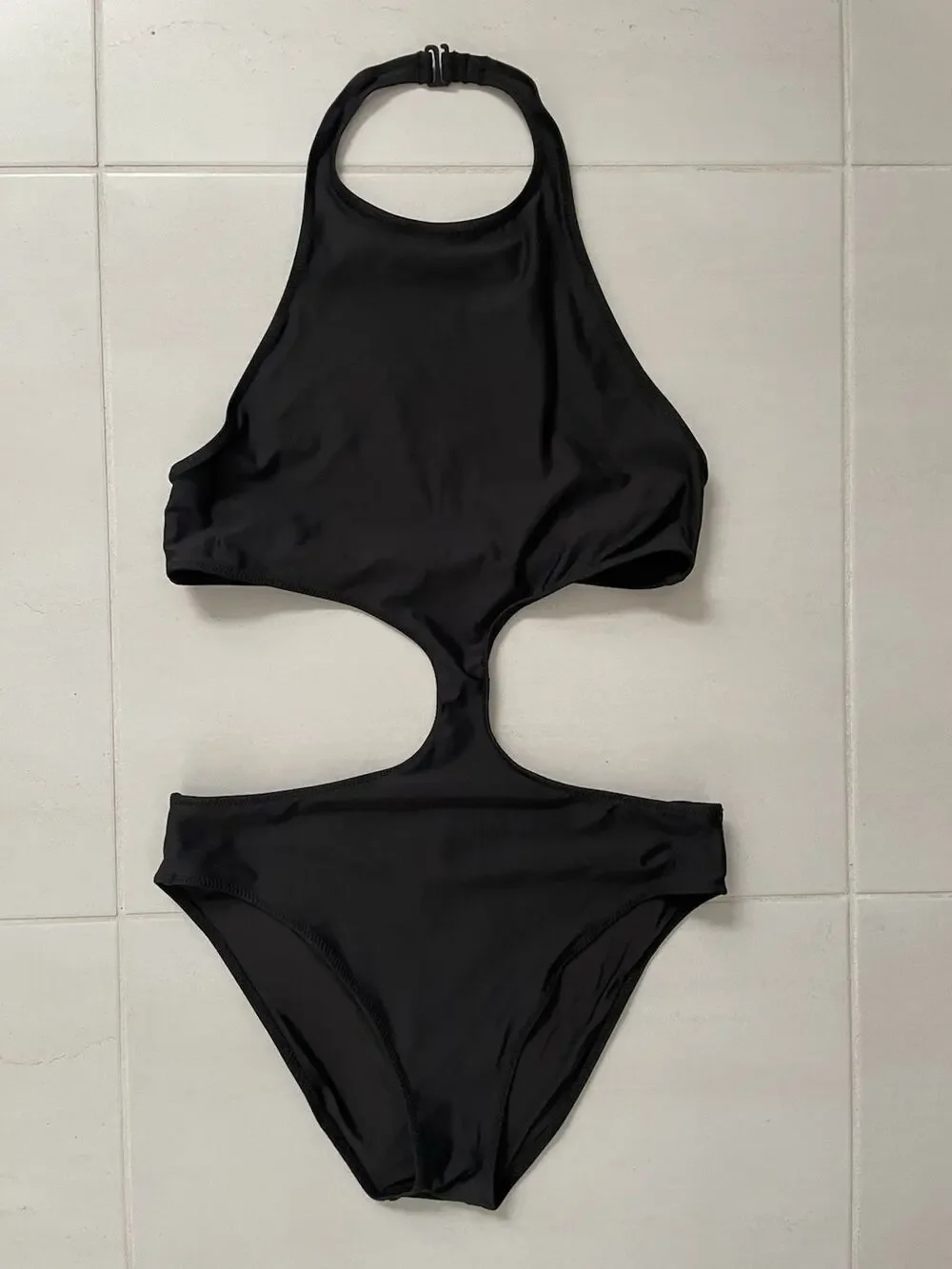 Skims Swim One Piece Monokini Halter Swimsuit Beach Summer