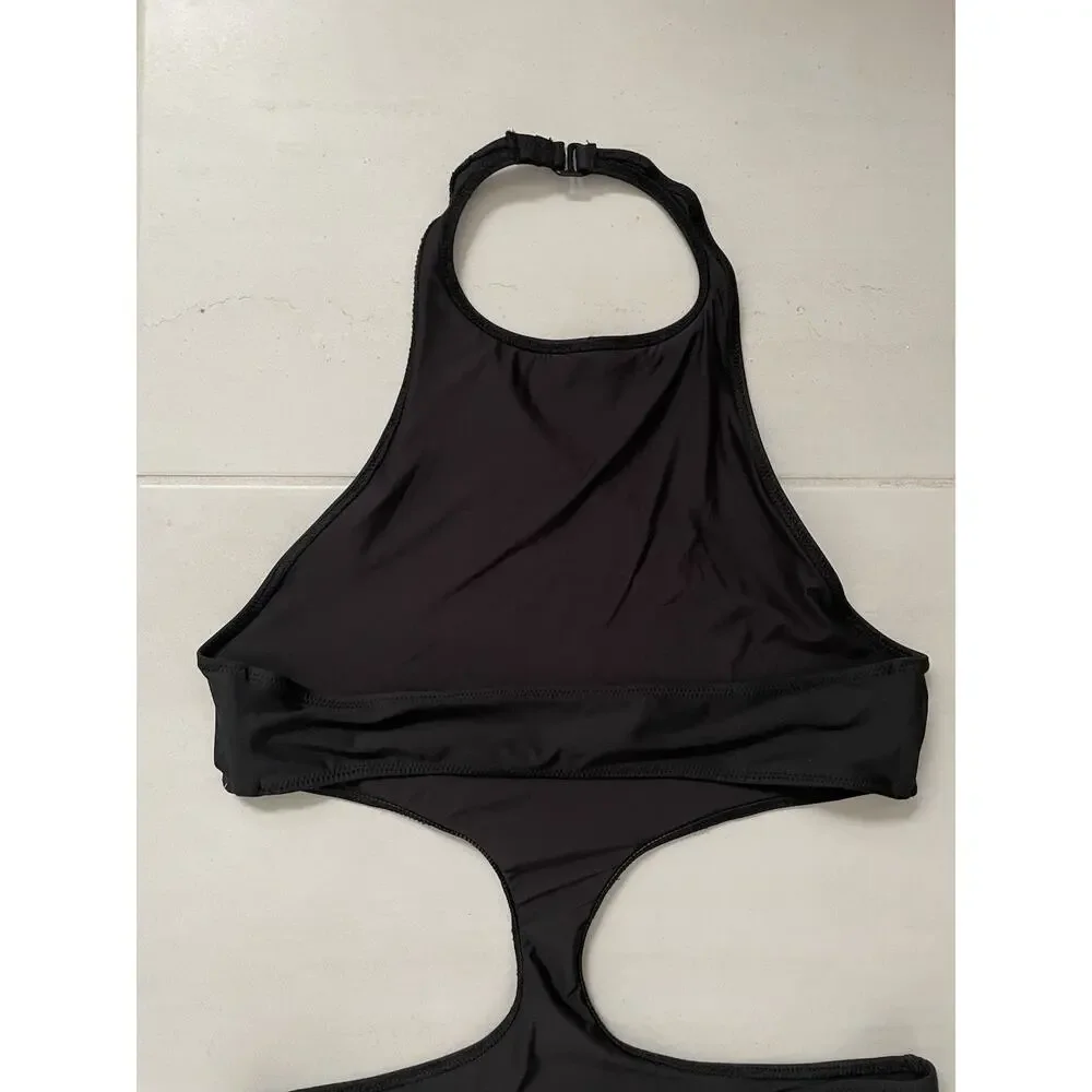 SKIMS halter monokini