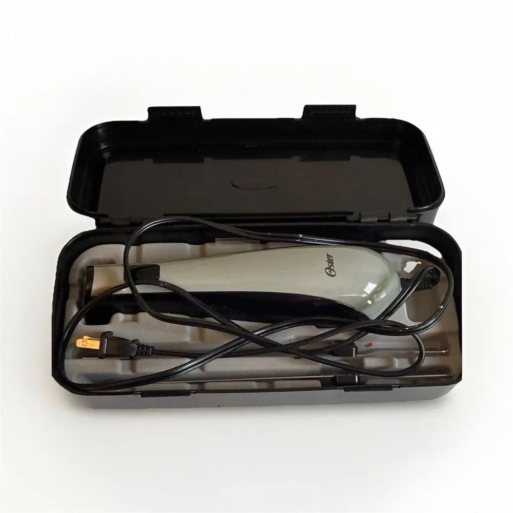 Oster Electric Knife Black/White w/ Storage Case, 7